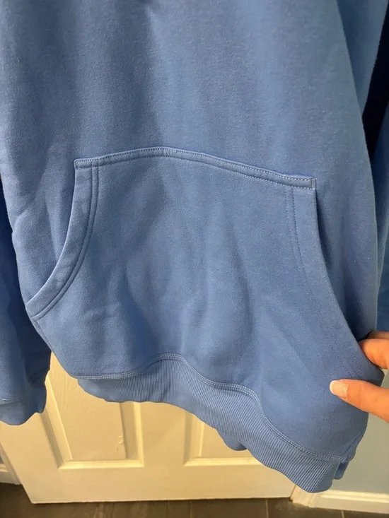 FP Movement Final Call Logo Hoodie in Riviera Blue, size Medium, NWT - Picture 5 of 11